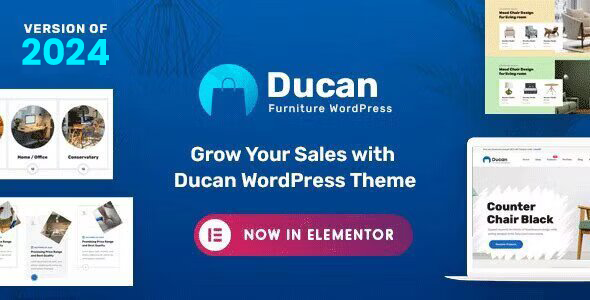 Ducan - Furniture Store WordPress Theme - WooCommerce eCommerce