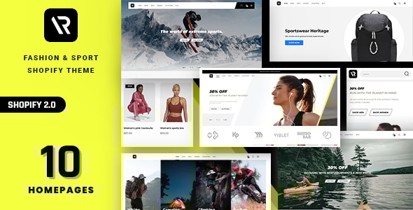 Random - Sport & Outdoor Clothing Shopify Theme - Fashion Shopify