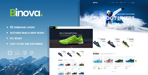 Binova | Shoes Store Shopify Theme - Fashion Shopify