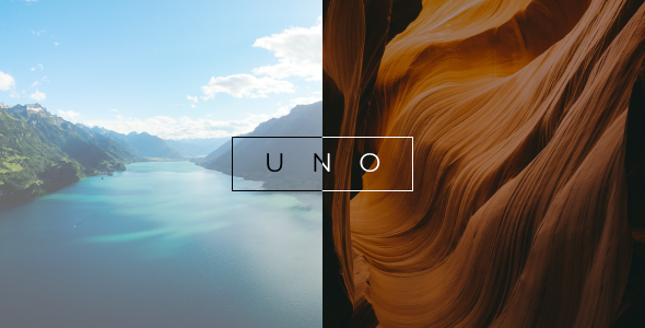 Uno - Creative Photography WordPress Theme - Photography Creative