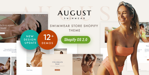 August - Multipurpose Shopify Theme - Fashion Shopify