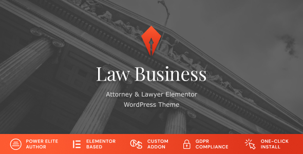 LawBusiness - Attorney & Lawyer WordPress Theme - Business Corporate