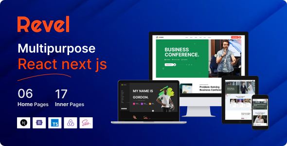 Revel - Business Multipurpose React Nextjs Template - Business Corporate
