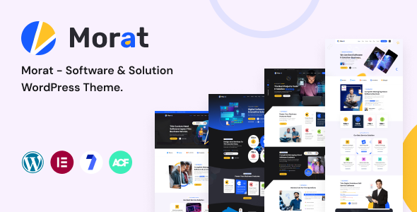 Morat – Software & Solution WordPress Theme - Software Technology