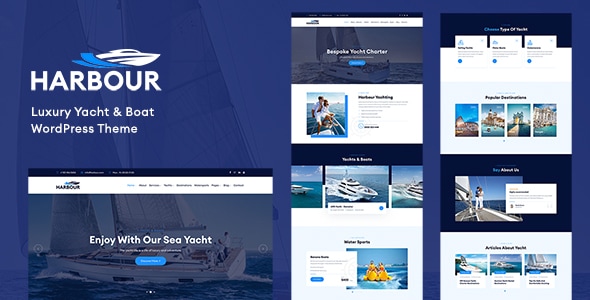 Harbour - Luxury Yacht & Boat WordPress Theme by shtheme | ThemeForest