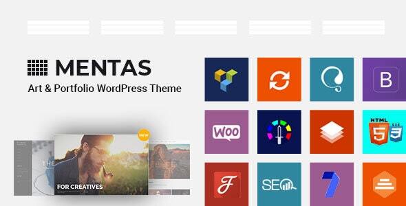 Mental — Art & Portfolio WordPress Theme - Portfolio Creative