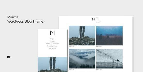 Miniblog - Multipurpose, Minimal WordPress Theme - Personal Blog / Magazine