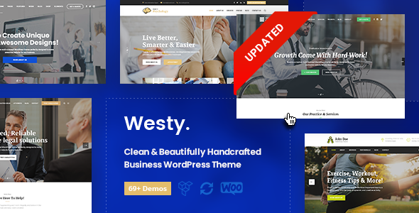 Westy - Responsive Multi-Purpose WordPress Theme - Business Corporate