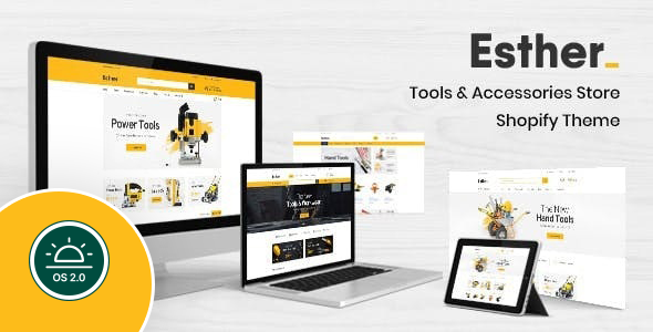 Esther - Tools Store & Garage Shopify Theme - Shopping Shopify