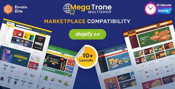 MegaTrone - Shopify 2.0 Multi-Purpose Responsive Theme - Shopping Shopify
