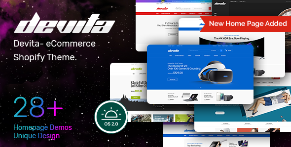 Multipurpose Responsive Shopify Theme - Devita - Shopping Shopify