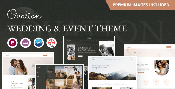 Ovation - Wedding & Event Photography WordPress Theme - Photography Creative
