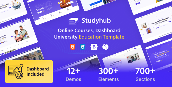 Studyhub - Education HTML Template - Business Corporate