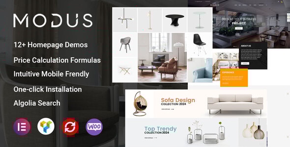 Modus - Modern Furniture WooCommerce Theme - WooCommerce eCommerce