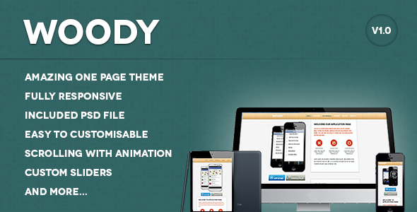 Woody - Landing Pages Marketing