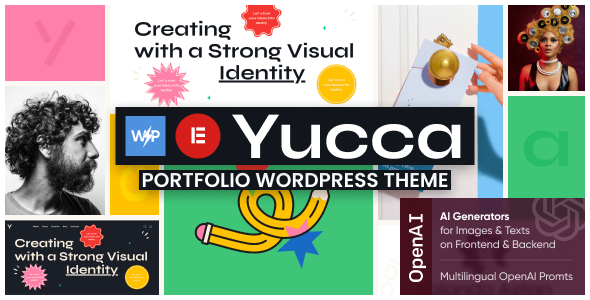 Yucca - Personal Artist Lookbook WordPress Theme - Portfolio Creative