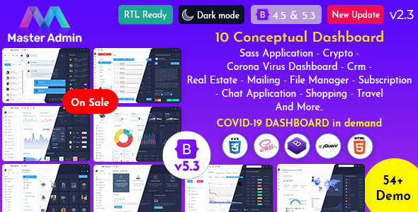 Master Admin - HTML Bootstrap Dashboard Template - Admin Templates Site Templates