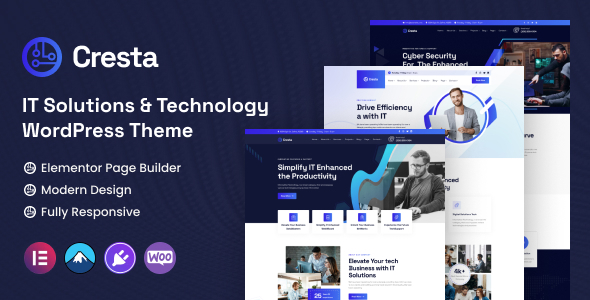 Cresta - IT Solutions & Technology WordPress Theme - Technology WordPress