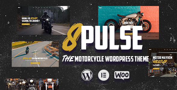 8Pulse - Motorcycle WordPress Theme - WooCommerce eCommerce