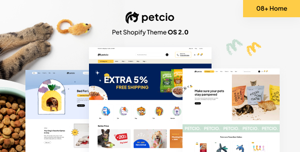 Petcio - Pet Shopify Theme OS 2.0 - Shopping Shopify