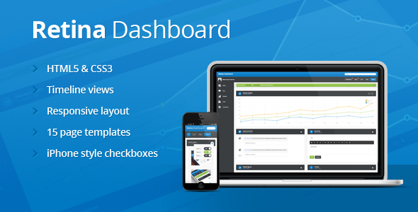 Retina Dashboard - Admin Templates Site Templates