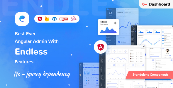 Endless - Angular 20 Admin Template - Admin Templates Site Templates