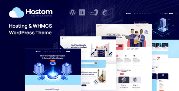 Hostom - Web Hosting & WHMCS WordPress Theme - Hosting Technology