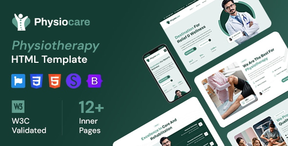 Physiocare - Physiotherapy HTML Template - Health & Beauty Retail
