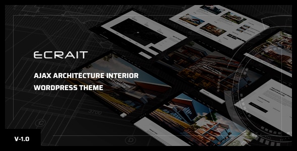 Ecrait - Responsive Architecture Interior WordPress Theme - Portfolio Creative