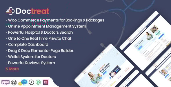 Doctreat - Hospitals and Doctors Directory WordPress Listing Theme - Directory & Listings Corporate
