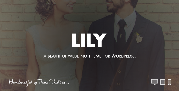 Lily - WordPress Wedding Theme - Wedding WordPress