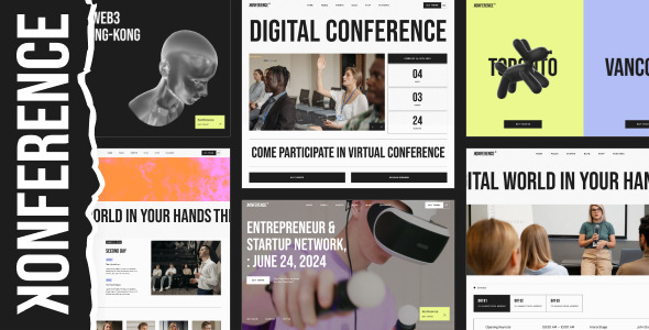 Konference - Conference & Events Wordpress Theme - Events Entertainment