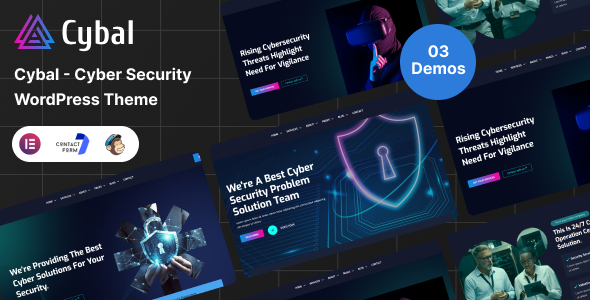 Cybal - Cyber Security WordPress Theme - Technology WordPress