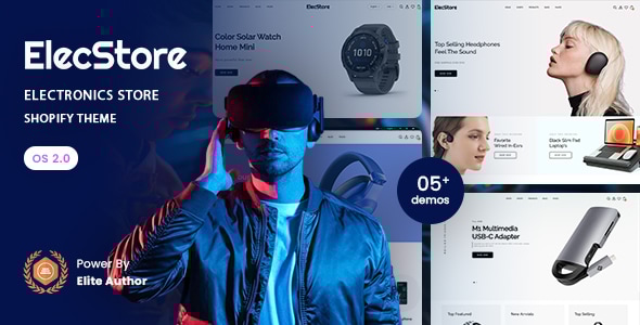 ElecStore - Electronics Store Shopify 2.0 Theme - Shopify eCommerce