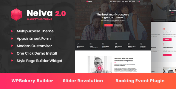 Nelva - Corporate WordPress Theme - Corporate WordPress