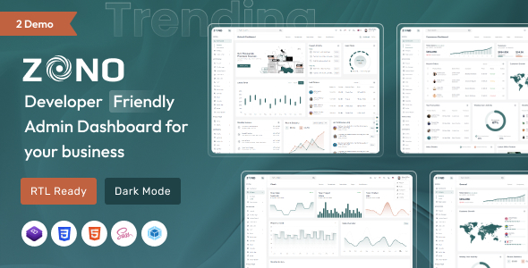 Zono - Bootstrap Admin Dashboard Html Template - Admin Templates Site Templates