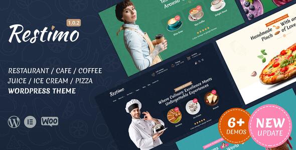 Restimo - Restaurant WordPress Theme - Restaurants & Cafes Entertainment