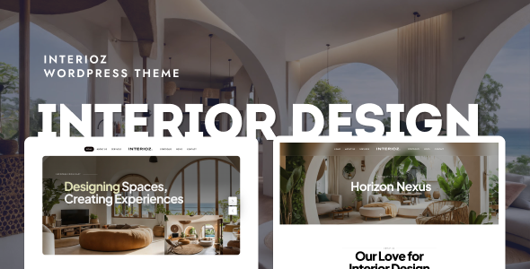 Interioz | Interior Design WordPress Theme - Portfolio Creative