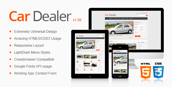 Car Dealer Responsive HTML5/CSS3 Template by ThemeMakers | ThemeForest