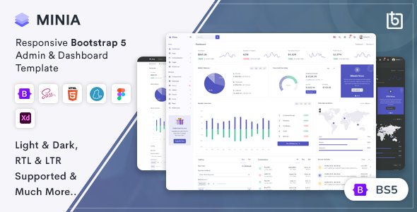 Download Minia - Bootstrap 5 Admin & Dashboard Template Free - Theme Guide