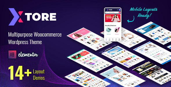 Xtore – Multipurpose Woocommerce Wordpress Theme - WooCommerce eCommerce