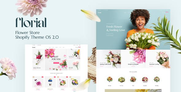 Florial – Flower Store Shopify Theme OS 2.0 - Shopping Shopify