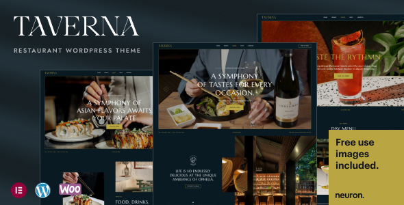 Taverna - Elegant Restaurant WordPress Theme - Restaurants & Cafes Entertainment