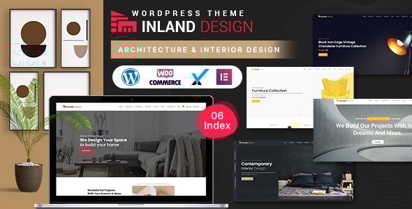 Inland - Architecture & Interior Design WordPress Theme - Business Corporate
