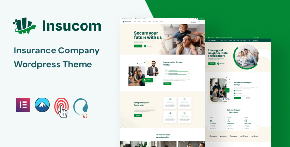 Insucom - Insurance WordPress Theme - Business Corporate