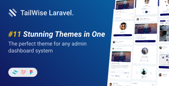 Tailwise - Tailwind CSS Laravel Admin Dashboard Template - Admin Templates Site Templates