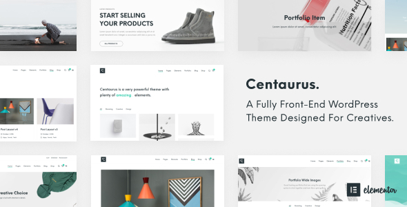 Centaurus – Creative Multi-Purpose WordPress Theme