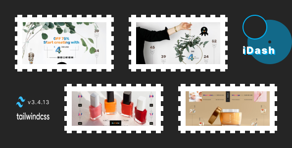 Idash - Tailwind CSS Multipurpose HTML Template - Creative Site Templates