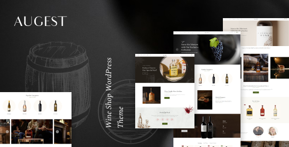 Augest – Wine Store WordPress Theme - WooCommerce eCommerce