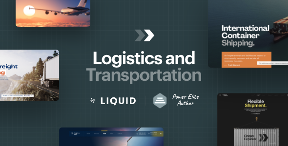 LogisticsHub - Logistics and Transportation WordPress Theme - Business Corporate